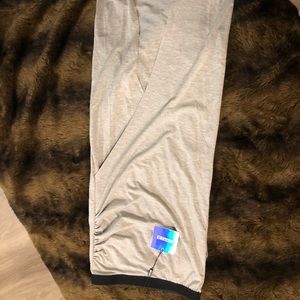 Side Slit Jersey Midi/Maxi Skirt